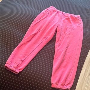GAP Bright Pink Kids Sweatpants
